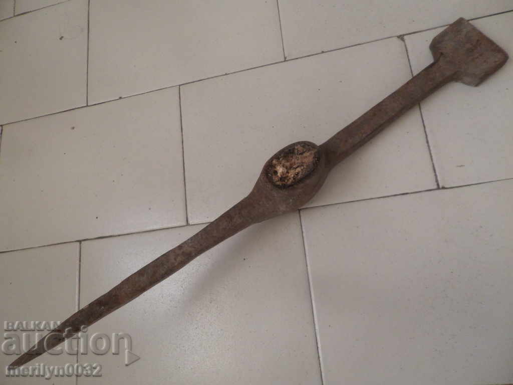 An old hand-forged tool forged wrought iron - 6 An old hand-forged tool forged wrought iron - 6