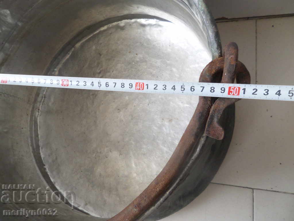 Old boiler LARGE, hardwood, baker, copper pot, late 19th century - 7 Old boiler LARGE, hardwood, baker, copper pot, late 19th century - 7