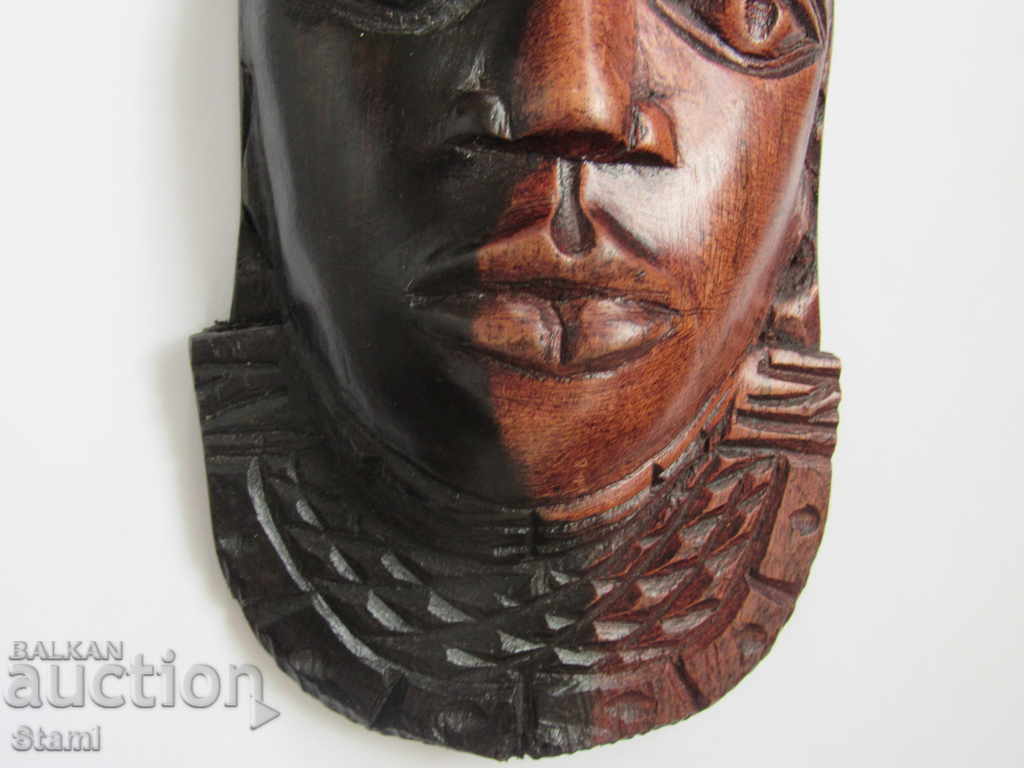 Δημοπρασία Μάσκα αφρικανικού έβενου -μεγαλύτερη Δημοπρασία Μάσκα αφρικανικού έβενου -μεγαλύτερη