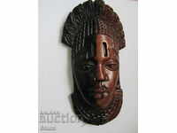 Mască africană din abanos -mai mare