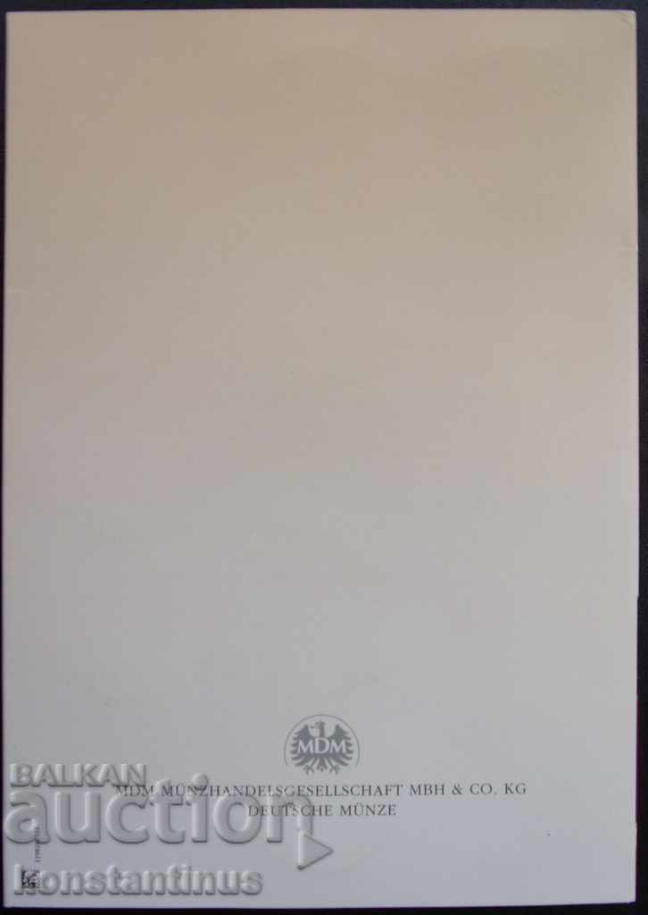 Germania 10 Euro 5 buc. CROBPO UNC PROOF - 5