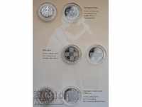 Germany 10 Euro 5 pcs. CROBPO UNC PROOF