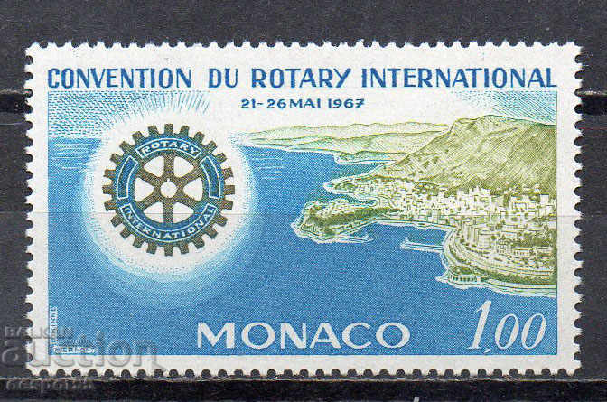 1967. Monaco. Convenția Clubului Rotary Internațional.