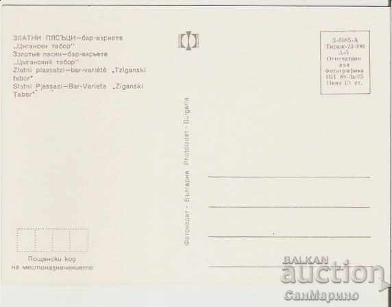 Postcard Bulgaria Varna Golden Sands "Tsig.Tabor" Bar 2 * with price 0.80 BGN | € 0.41 Postcard Bulgaria Varna Golden Sands "Tsig.Tabor" Bar 2 * with price 0.80 BGN | € 0.41