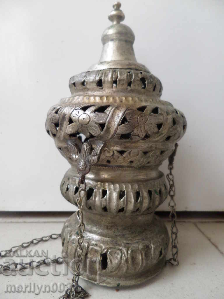 Delivery of Renaissance silver lamp 184 grams silver cross Delivery of Renaissance silver lamp 184 grams silver cross