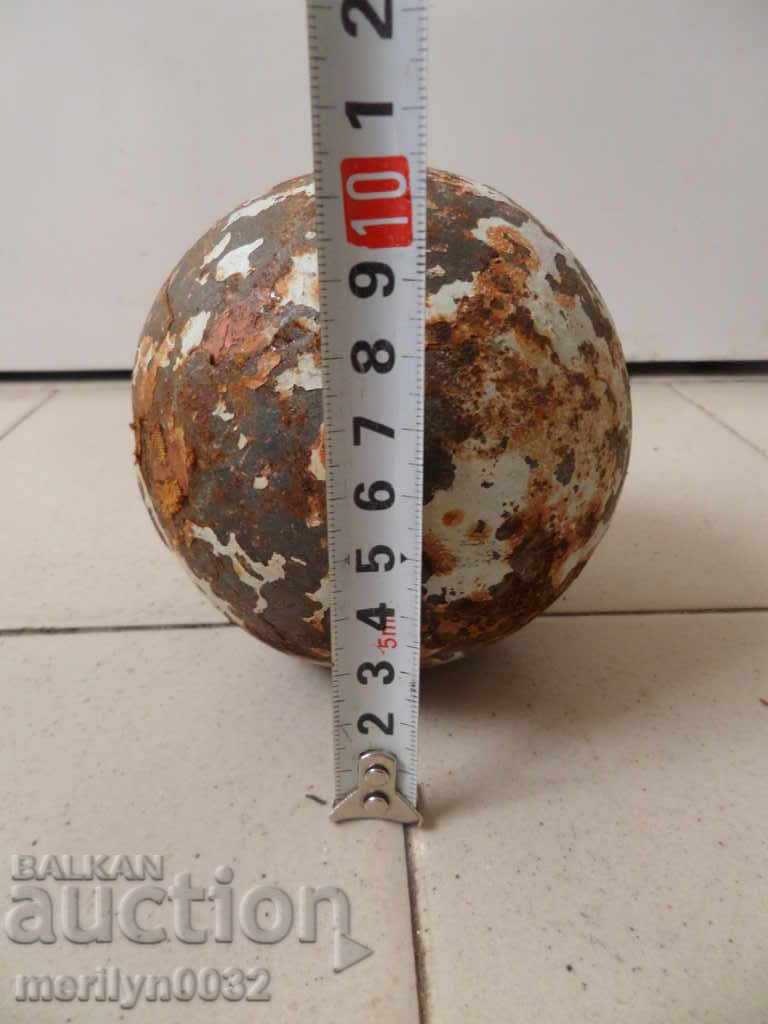 Old cannonball cannon mortar, bombard Crimean War RTOV with price € 43.37 | 84.82 BGN