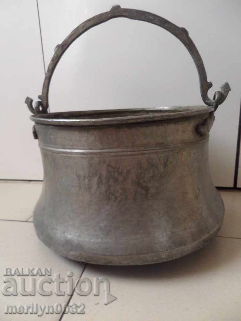 Κονσερβοποιημένος λέβητας, χαλκός, θερμοσίφωνας, χάλκινο χάλκινο δοχείο