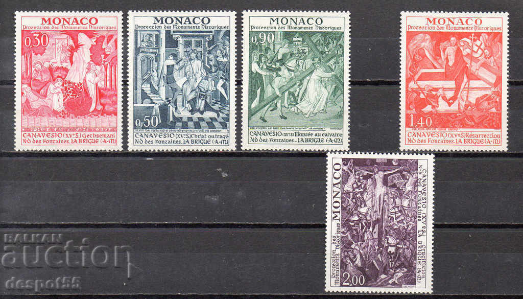 1972. Monaco. Protection of historical monuments.