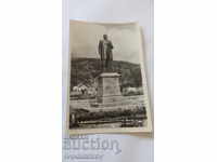 Carte poștală Vazovgrad monument de Ivan Vazov