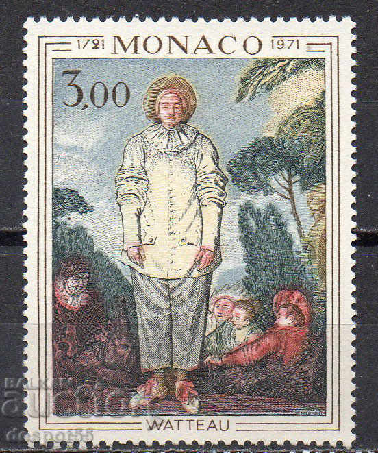 1972. Монако. Жан-Антоан Вато, френски художник.