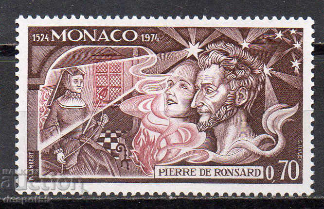 1974. Monaco. Pierre Ronsard (1525-15850, poet.