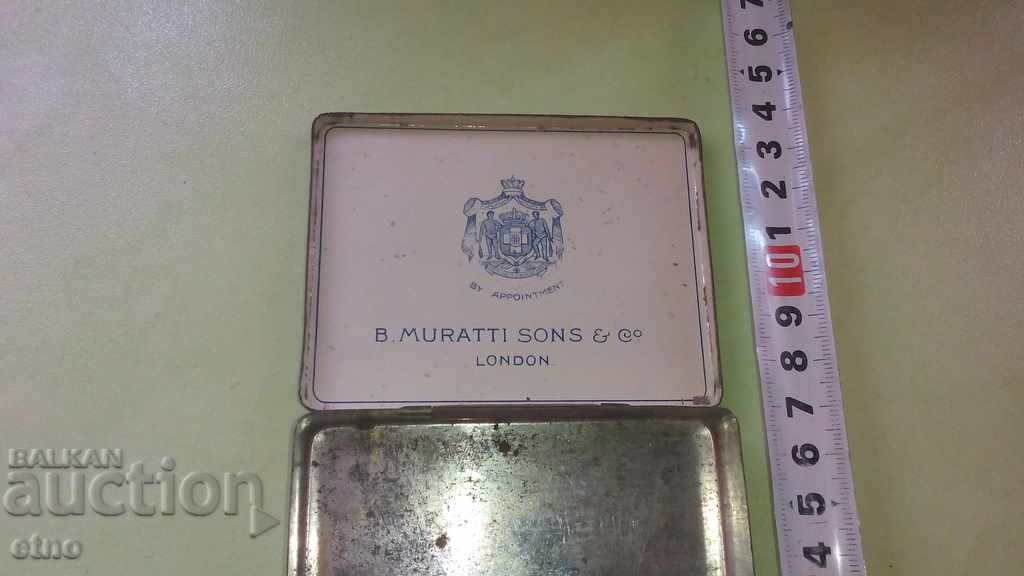 Delivery of STARA METAL ENGLISH CIGARETTE CUBE