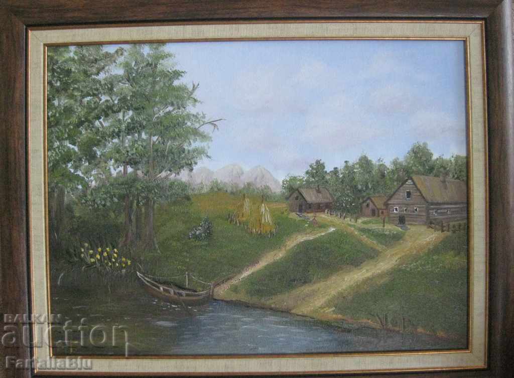 Picture, Oil, Summer Day