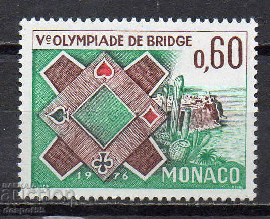 1976. Monaco. 5th Olympics on Bridge, Monte Carlo.