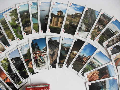 Auction Old, unused 52 Playing cards, tourist sites Auction Old, unused 52 Playing cards, tourist sites