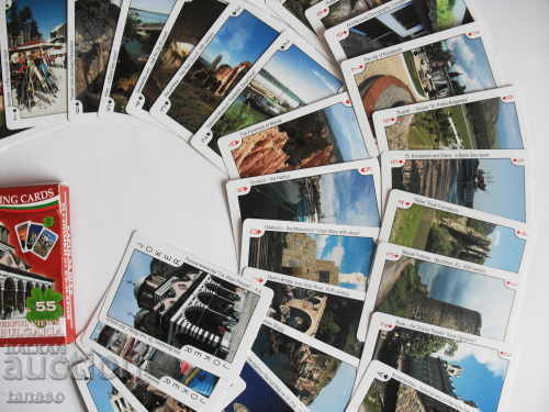 Delivery of Old, unused 52 Playing cards, tourist sites Delivery of Old, unused 52 Playing cards, tourist sites