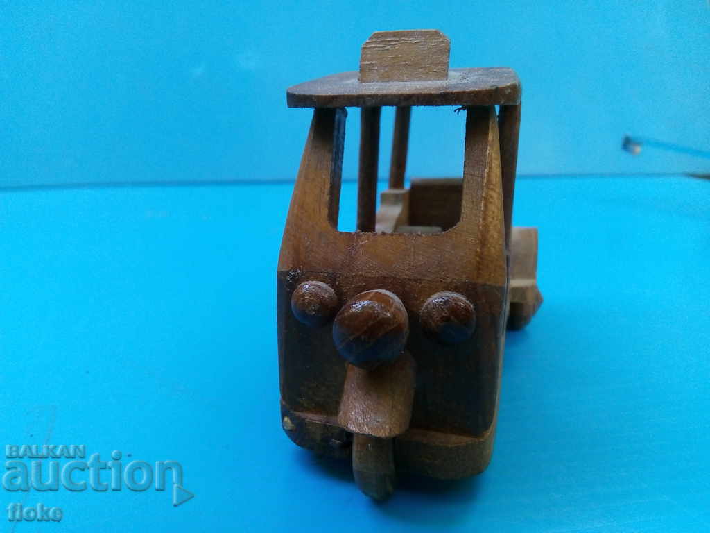 Wooden mock-tricycle with price 10.00 BGN | € 5.11 Wooden mock-tricycle with price 10.00 BGN | € 5.11
