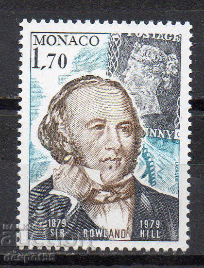 1979. Монако. 100 години от смъртта на сър Роуланд Хил.
