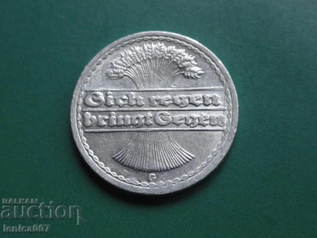 Auction Germany 1922 - 50 Pfennig (G) Auction Germany 1922 - 50 Pfennig (G)