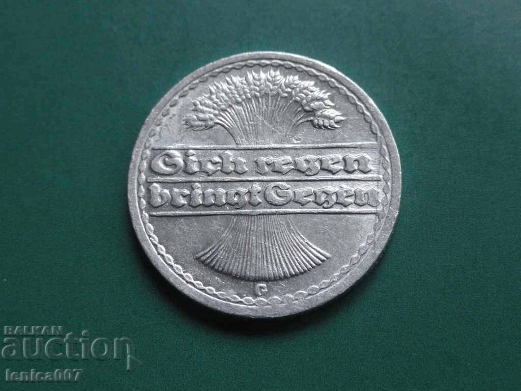 Germany 1922 - 50 Pfennig (G) - 5 Germany 1922 - 50 Pfennig (G) - 5