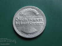Γερμανία 1922. - 50 pfennigs (G)