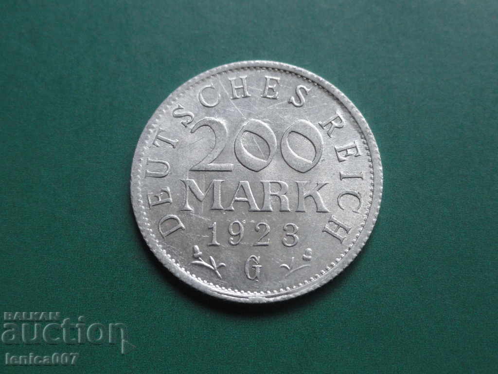 Delivery of Germany 1923 - 200 marks (G) Delivery of Germany 1923 - 200 marks (G)