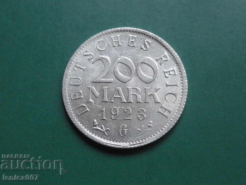 Γερμανία 1923 - 200 μάρκα (G) - 6 Γερμανία 1923 - 200 μάρκα (G) - 6