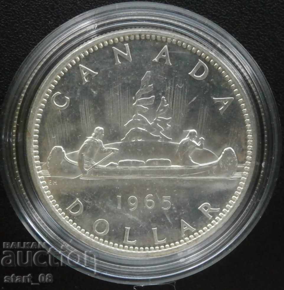 Канада долар 1965г