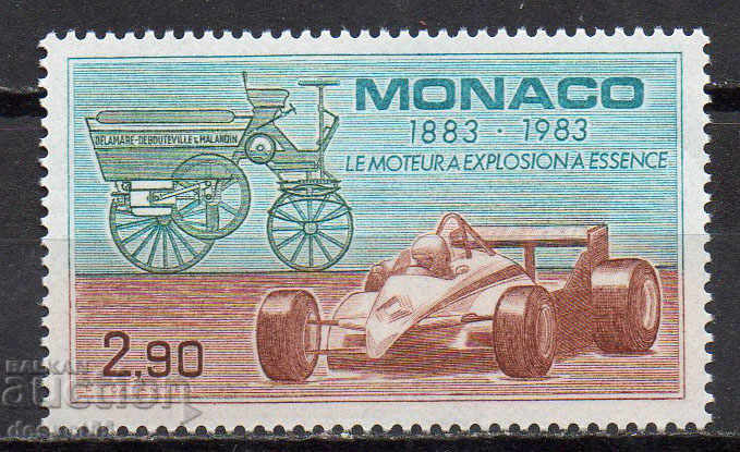 1983. Monaco. 100 yards petrol cars.