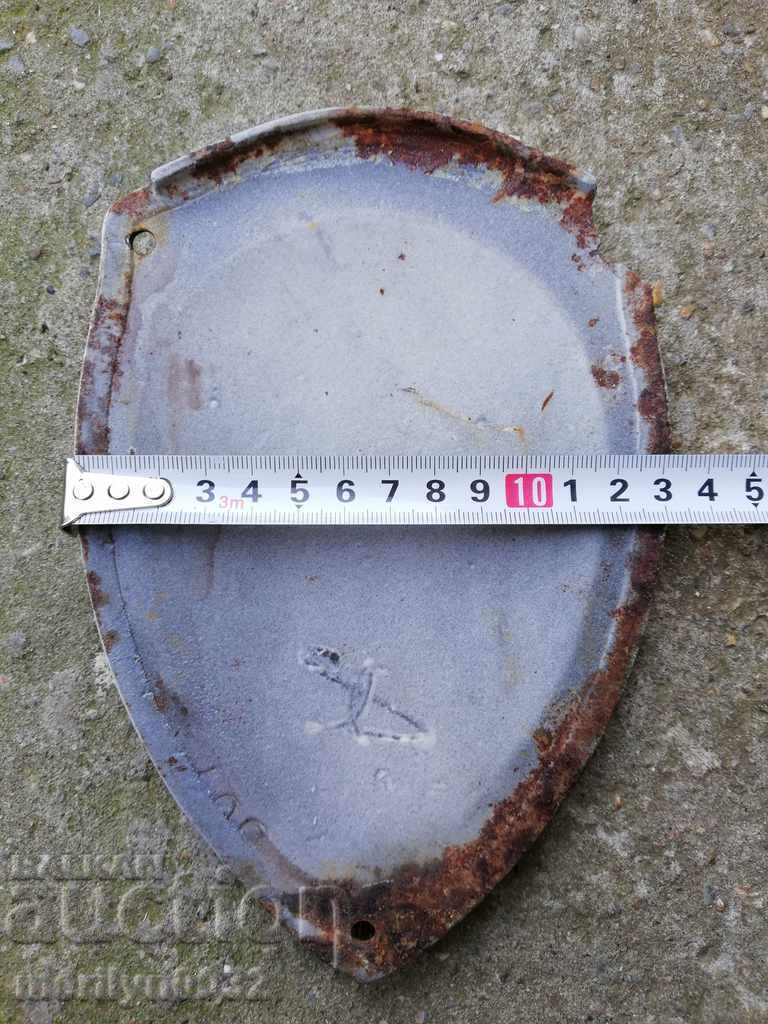 Auction Marking plate of scale porcelain enamel plate Auction Marking plate of scale porcelain enamel plate
