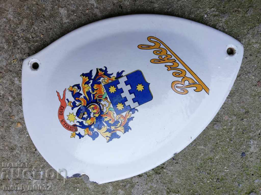 Marking plate of scale porcelain enamel plate - 6 Marking plate of scale porcelain enamel plate - 6