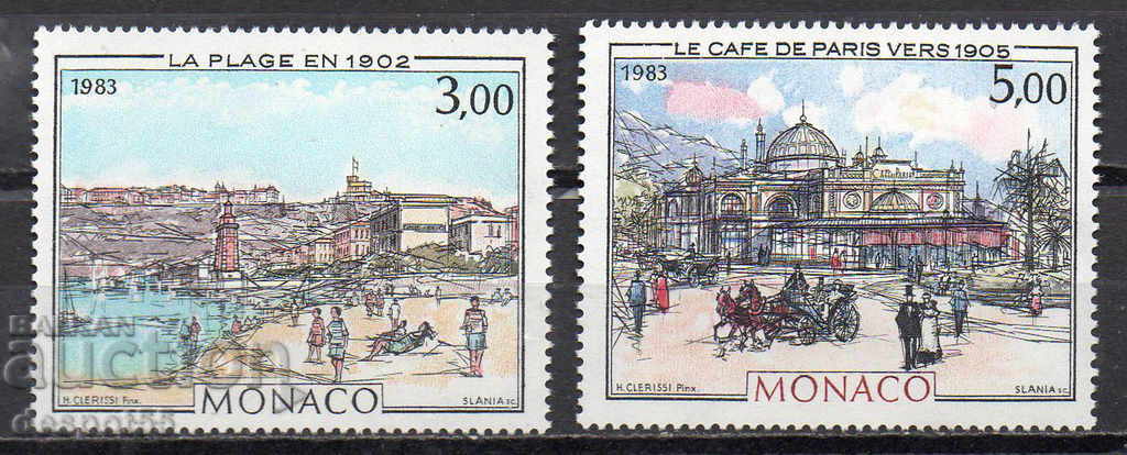 1983. Monaco. Old Monte Carlo și Monaco, seria a 2-a.
