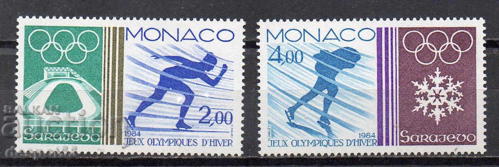 1984. Monaco. Jocurile Olimpice de Iarna - Sarajevo.