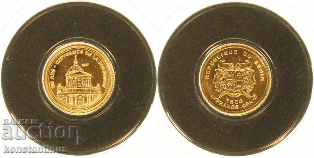 Benin 1500 Franci 2007 Aur UNC