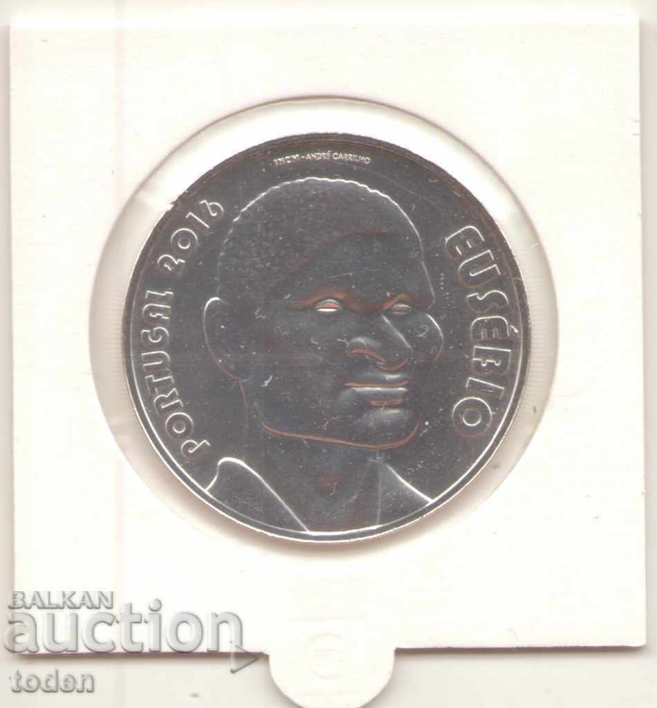 +Portugal-7½ Euro-2016-KM# -Sport Heroes-Eusébio +Portugal-7½ Euro-2016-KM# -Sport Heroes-Eusébio