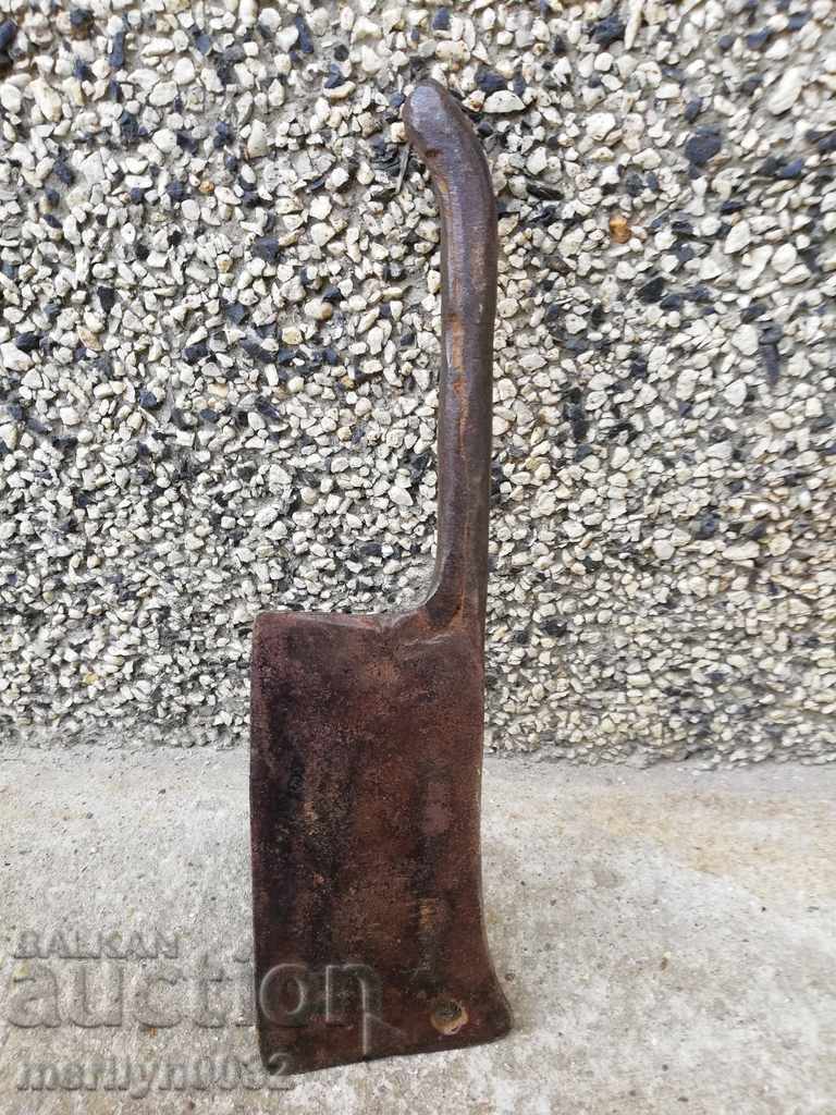 Old forged saber, ax, pole, blade, wrought iron with price 53.00 BGN | € 27.10 Old forged saber, ax, pole, blade, wrought iron with price 53.00 BGN | € 27.10