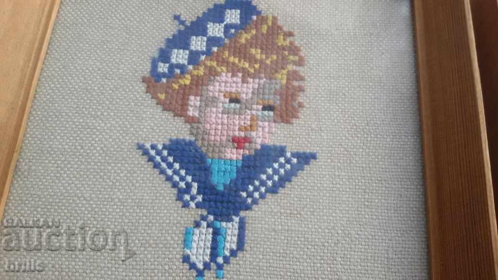 2 beautiful tapestries - sailors, a boy and a girl with price 19.50 BGN | € 9.97 2 beautiful tapestries - sailors, a boy and a girl with price 19.50 BGN | € 9.97