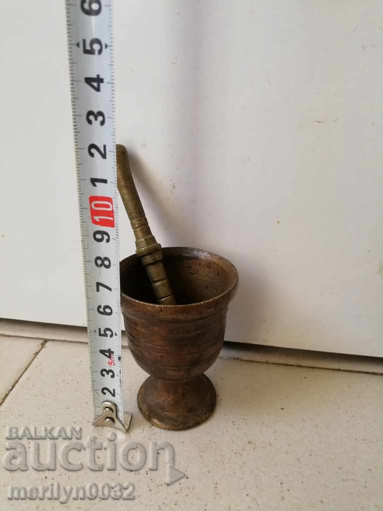 Delivery of Old bronze mortar, pestle, mortar Delivery of Old bronze mortar, pestle, mortar