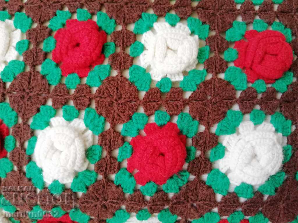 Cushion with puffed cover knitting embroidery - 6 Cushion with puffed cover knitting embroidery - 6