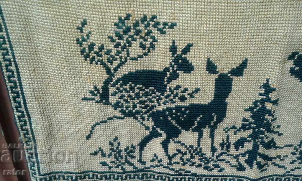 Authentic horseshoes - 2 pieces, hood, carpet, embroidery - 6 Authentic horseshoes - 2 pieces, hood, carpet, embroidery - 6