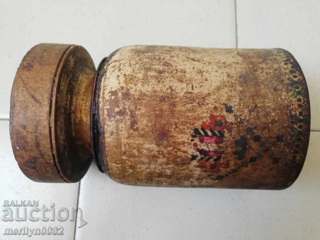 Old wooden mortar, hammer, mortar - 7 Old wooden mortar, hammer, mortar - 7