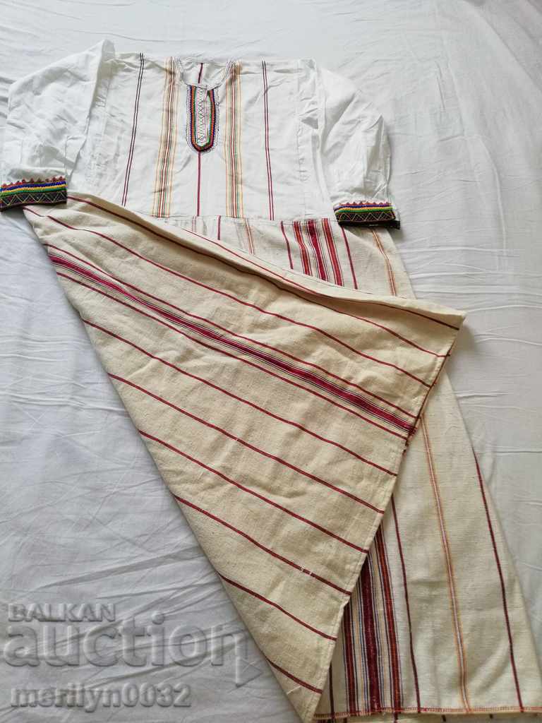 Women's shirt, costume, sukman, chaise, apron, kenar - 5