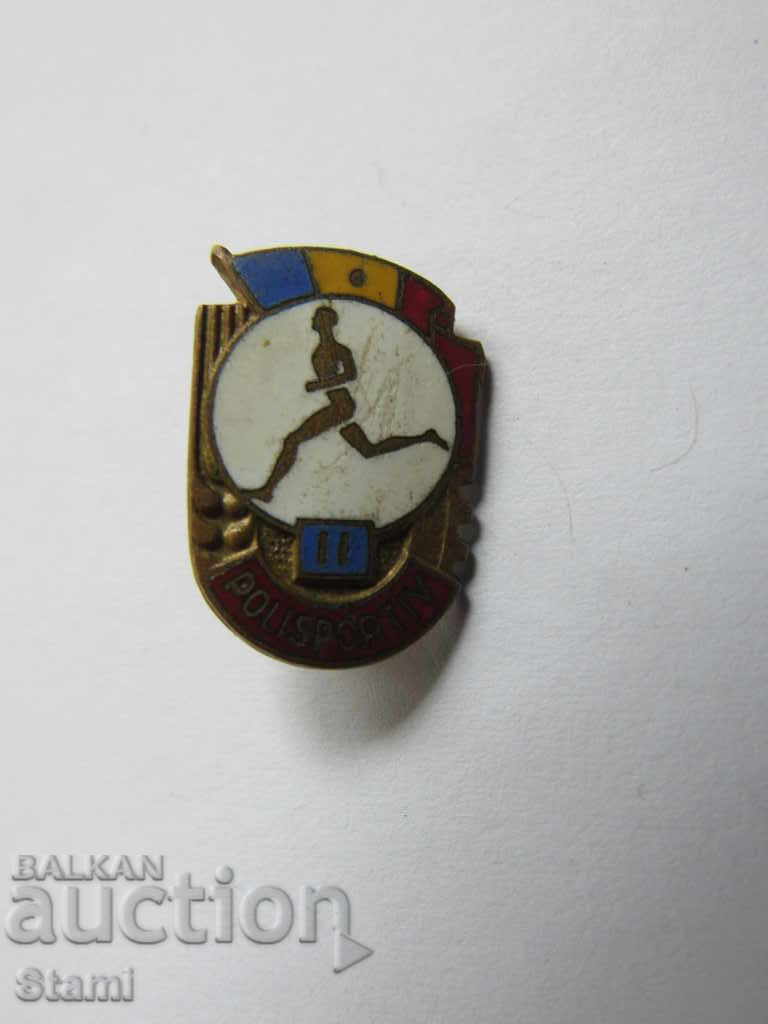 Delivery of Badge: POLISPORTIV, Romania Delivery of Badge: POLISPORTIV, Romania