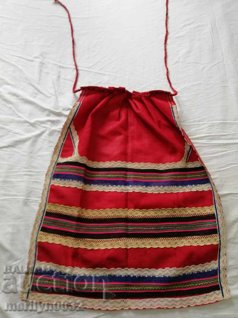 Auction Old woven embroidered embroidered apron sweater Auction Old woven embroidered embroidered apron sweater