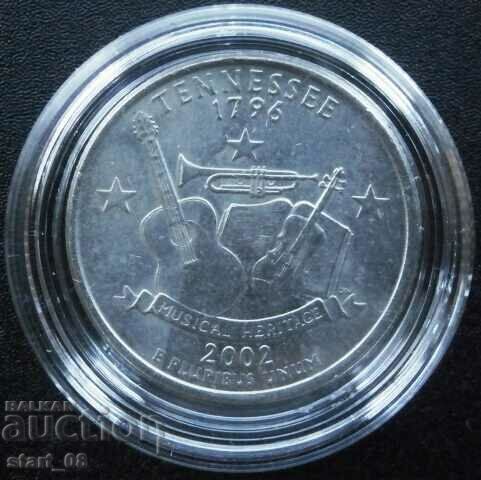 Τρίμηνο Δολάριο 2002 Τενεσί