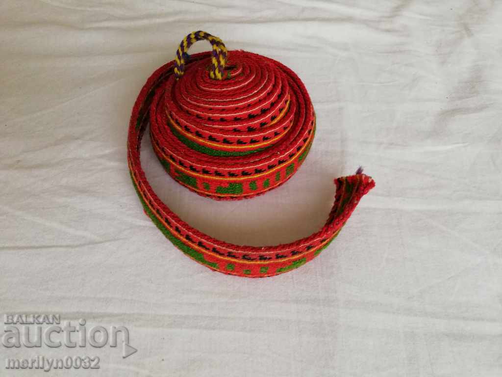 Old hand-woven sash sash belt costume with price 99.00 BGN | € 50.62