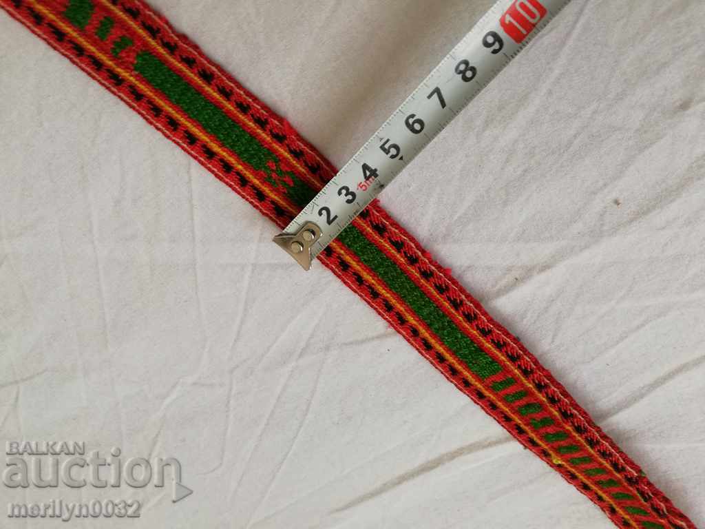 Delivery of Old hand-woven sash sash belt costume