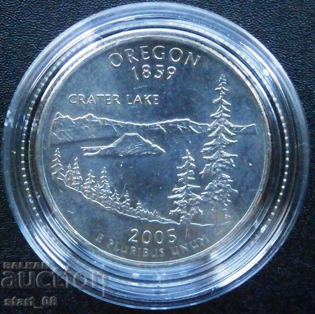 Четвърт долар 2005г. Орегон