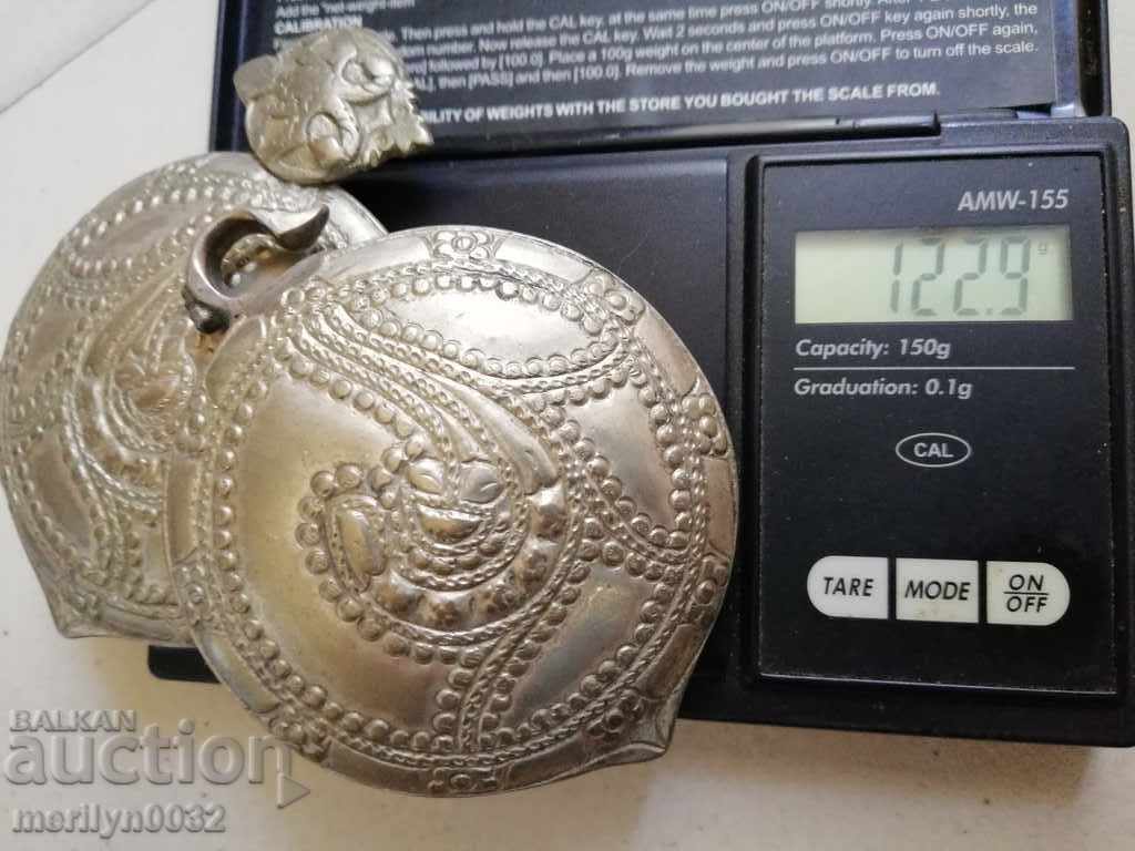 Renaissance silver hammered pafts, silver, pafts - 5