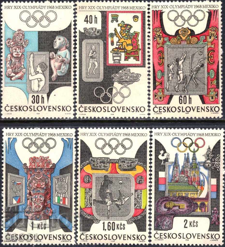 Pure Marks Sports Olympic Games Mexico 1968 Czechoslovakia